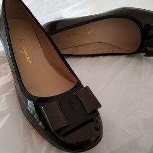 Ferragamo Block Heels